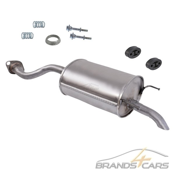 Atec EndschalldÄMpfer Auspuff SchalldÄMpfer FÜR Honda Jazz 2 GD 1.2 DSI 1.3-image