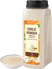 (Free Duty Tax) Soeos Garlic Powder 22 Ounce(624 g), Garlic Powder Seasoning