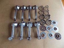 1956 Plymouth Savoy Door Handles Window Cranks Springs Backer Plates 57 58 59