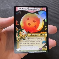 DBZ Dragon Ball Z FOIL Alt Dende Dragon Ball 4 39 CCG Unlimited Buu Saga Card