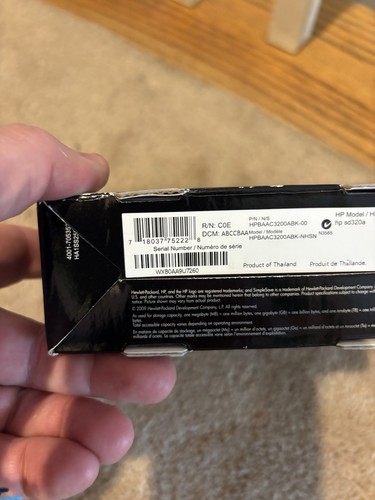 HP SimpleSave 320GB Portable Hard Drive-New SEALED In Box - Photo 9/10