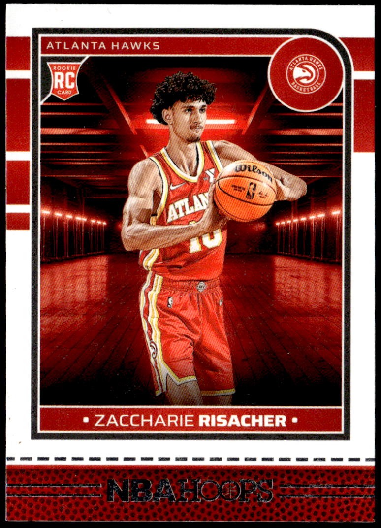 2024-25 Hoops #231 Zaccharie Risacher Rookie E1