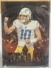 Justin Herbert 2023 Panini Phoenix Fired Up Insert Los Angeles Chargers