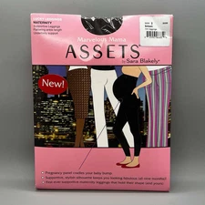 Marvelous Mama Assets by Sara Blakely Brown Lucky Leggings Maternity Size 3