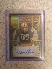 2025 Panini National Treasures Limited Dave Robinson Ring of Honor Auto /99