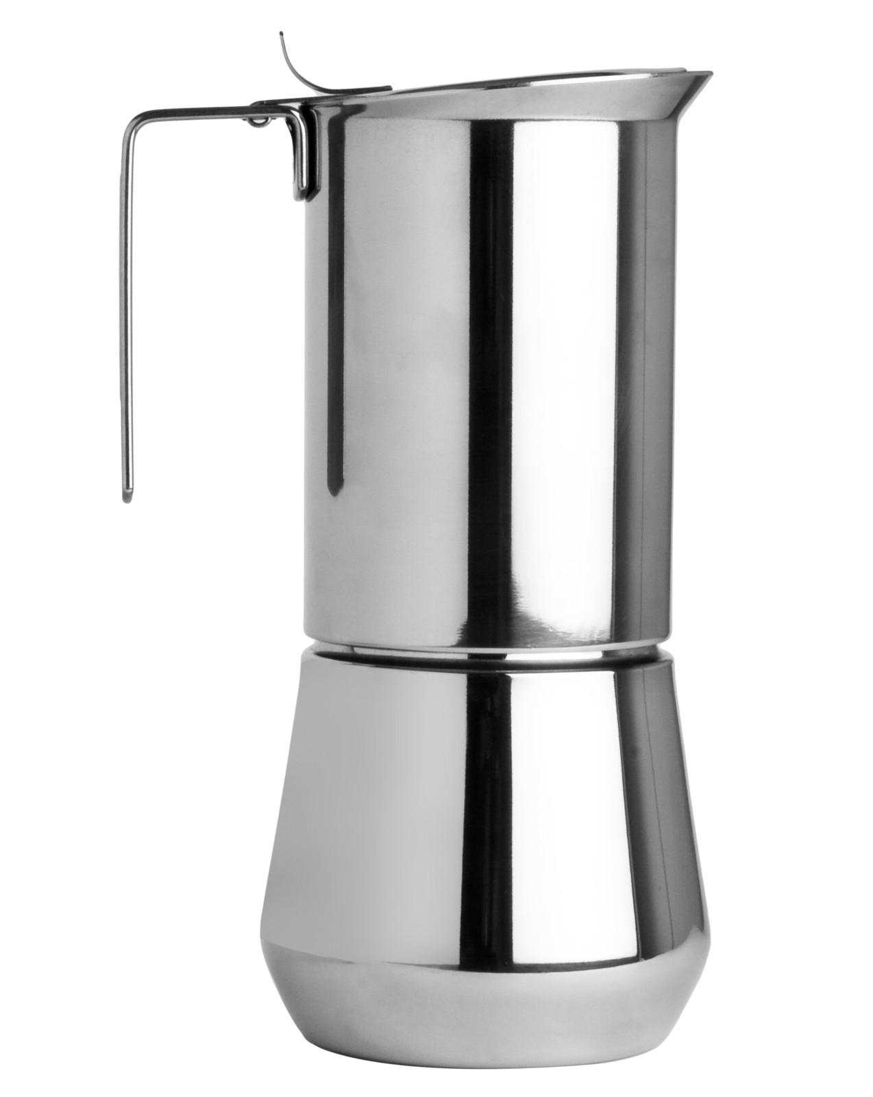 Ilsa Stainless Steel 3 Cup Stovetop Espresso Maker, 6.5 oz.