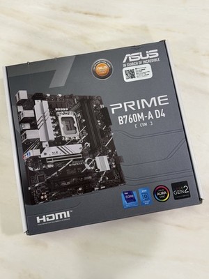 ASUS PRIME B760M-A D4 CSM Dual M.2 SATA ATX Motherboard *BRAND NEW*