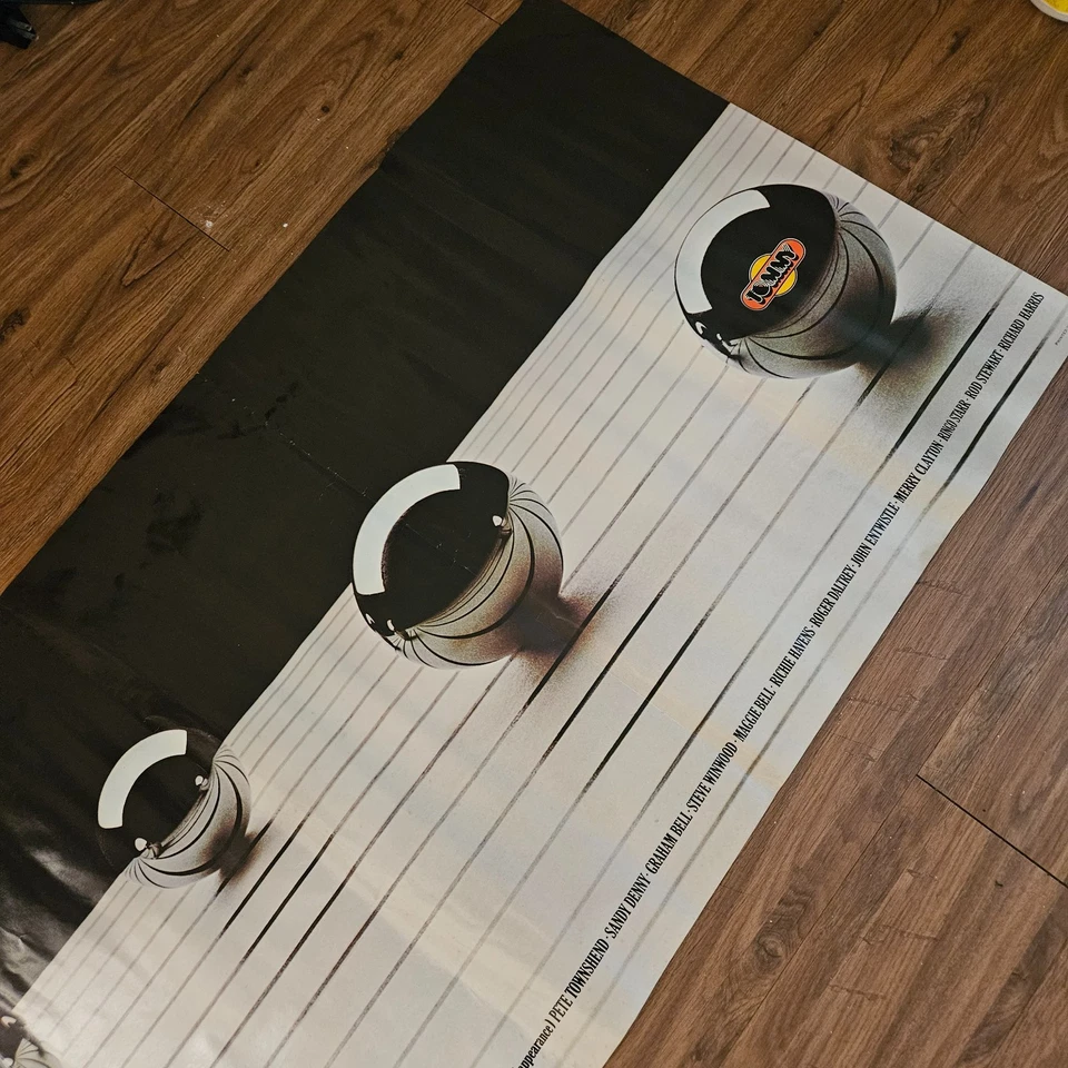 The Who Tommy London Symphony Orchestra  24.5x49 Vintage 1972 Promo Poster - Image 3 of 4