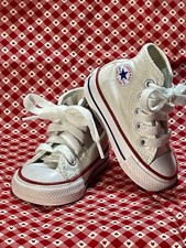 Converse Chuck Taylor All Star High Top White Baby Sneakers Shoes Infant Size 2