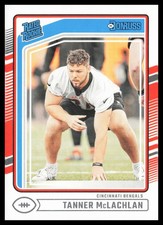 2024 Donruss #324 Tanner McLachlan Cincinnati Bengals Football Card