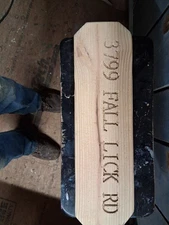 Name And Address Plaque