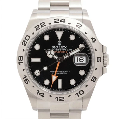 Rolex Explorer II 226570 SS SS AT black dial - Image 1 of 4