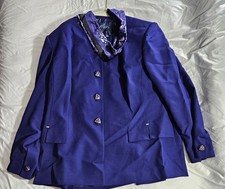 Vintage Emily Plus Size 18W 2pc skirt suit with blouse