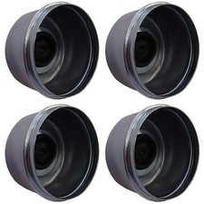 4 Trailer Axle Hub 2.72 Ez Lube Dust Cover Grease Cap Wrubber Plug Fits Dexter