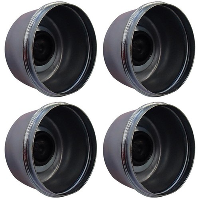 #ad 4 Trailer Axle Hub 2.72quot; EZ Lube Dust Cover Grease Cap w Rubber Plug Fits Dexter $26.99