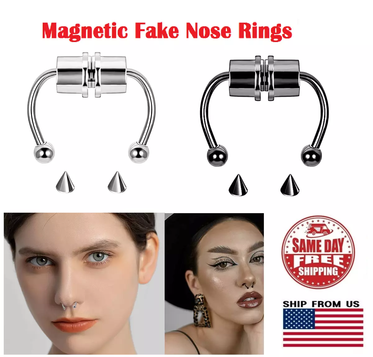 Cheap nose shop rings free shipping