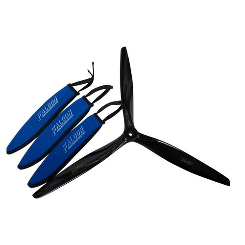 Falcon Propellers 20x8 Carbon 3-Blade Gas Propeller Falcon Propellers - Foto 2 di 2