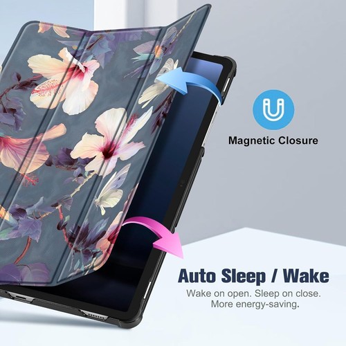 Case for Samsung Galaxy Tab S9 FE/Tab S9 (2023) Lightweight Tri-Fold Stand Cover - Picture 5 of 11