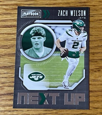 ZACH WILSON 2021 Panini Playbook #NXT-ZWI Rookie RC Next Up