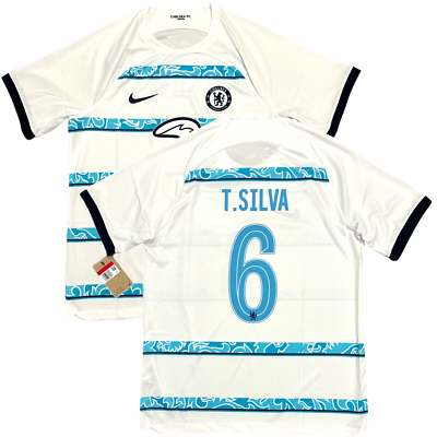 2022/23 Chelsea Away UCL Jersey #6 T. Silva Large Nike