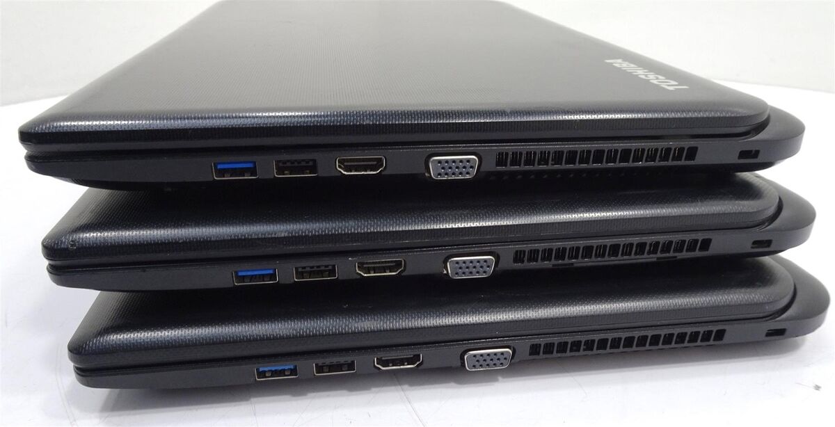 Lot 3 Toshiba Satellite C55D-B5310 AMD A8-6410 APU R5 4GB No Lot 3 Toshiba Satellite C55D-B5310 AMD A8-6410 APU R5 4GB No