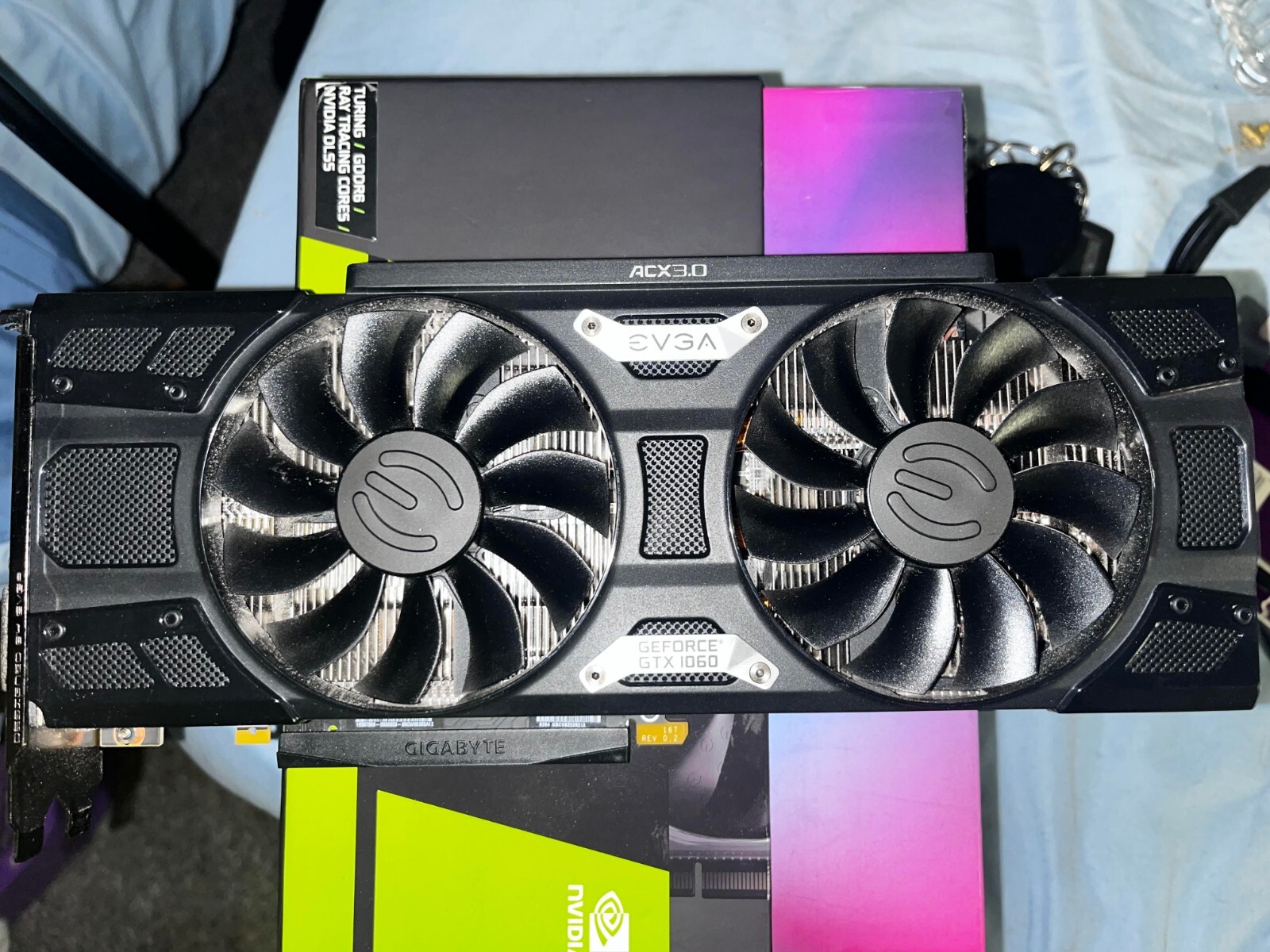 EVGA GTX 1060 SSC 6GB – LIGHTLY USED GREAT CONDITION NEVER OC