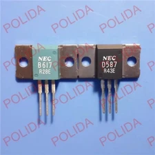 1pair Transistor NEC MT-100 2SB617/2SD587 B617/D587