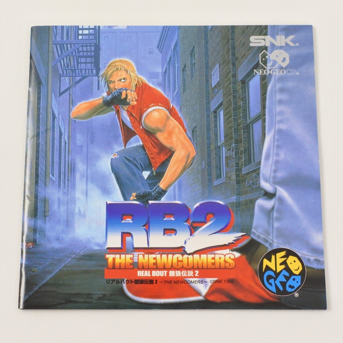 Jeu Neo Geo AES Fatal Fury Real Bout 2 - Original - Bon État - Japonais