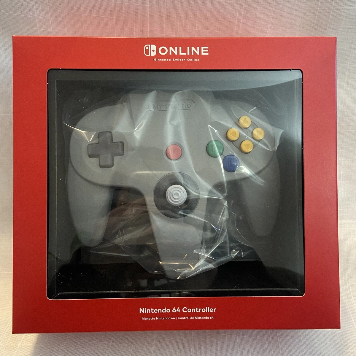 Nintendo N64 Wireless Controller for Switch Online Games IN HAND BRAND NEW! 45496883140