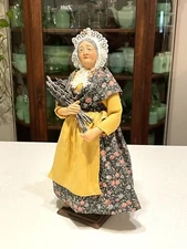 Woman Holding Bundle Of Lavender Santon Of Provence France Terracotta R. Gateay