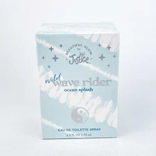 Beautiful Glow Justice Eau De Toilette Spray Wild Wave Rider Ocean Splash 2.5oz