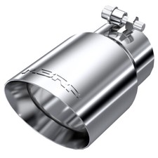 Mbrp T5122 Stainless Steel Dual Wall Angled Round 3 Inch Universal Exhaust Tip Mbrp T5122 Stainless Steel Dual Wall Angled Round 3 Inch Universal Exhaust Tip