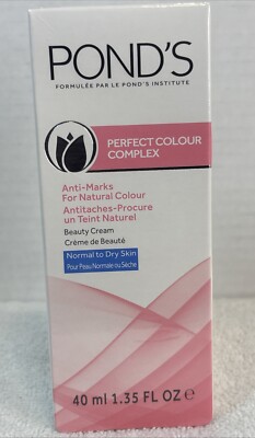 Ponds Perfect Colour Complex Beauty Cream Normal to Dry Skin BRAND NEW SEALED