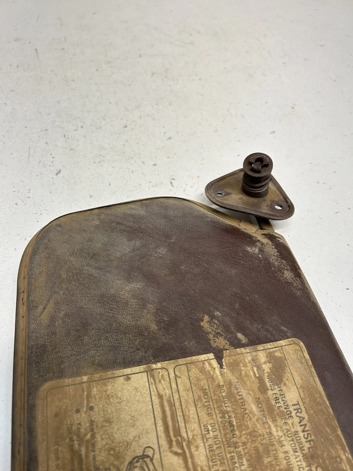 Camión Chevrolet GMC 1982 82 C10 K10 K20 K30 OEM parasol izquierdo derecho dañado Foto 4 de 4