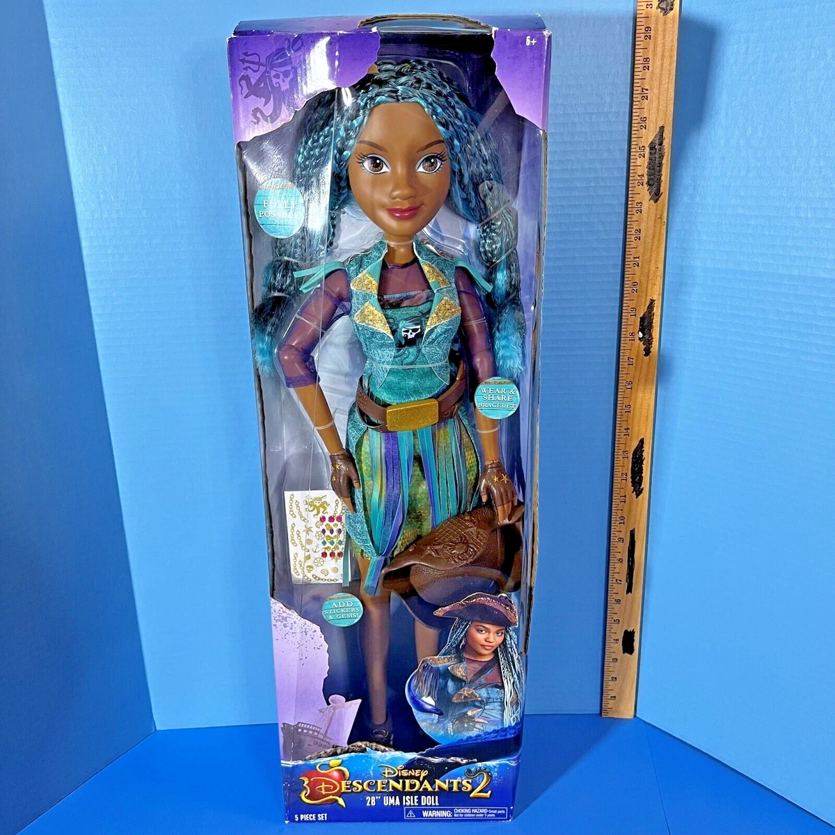  Disney Descendants 2 28 Doll Mal Exclusive : Toys & Games