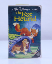 VTG VHS Walt Disney Black Diamond Classic Fox and the Hound Movie Animation