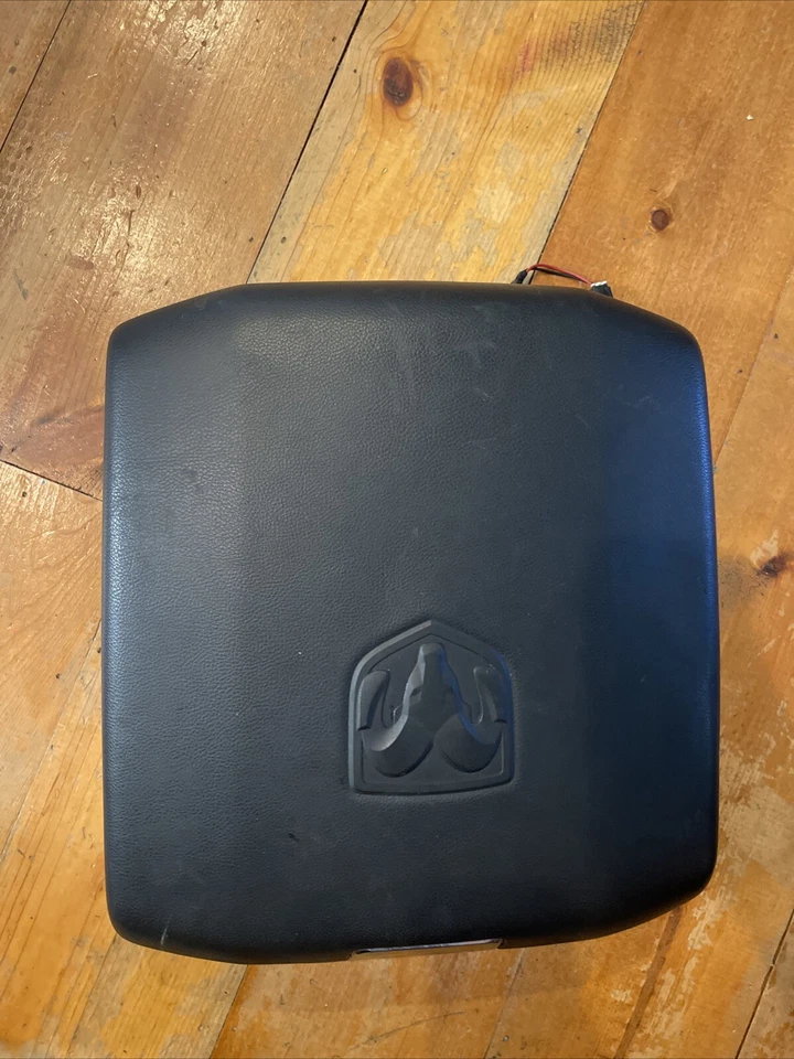 🏁 Dodge Ram 1500 2500 3500 2010-2012 tapa consola central consola completa negra Foto 2 de 4