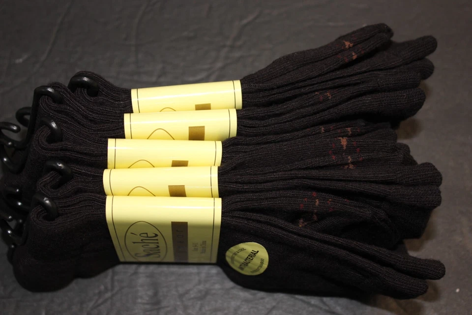 6 pairs Women's Bamboo Cotton Casual Dress Socks Boot Brown 9-11 sz4-10 - Image 3 of 4