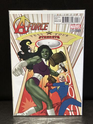 🔥A-FORCE #5 variant - Awesome COLLEEN DORAN 1:15 ratio cover - MARVEL 2016 NM🔥 - Bild 1 von 4