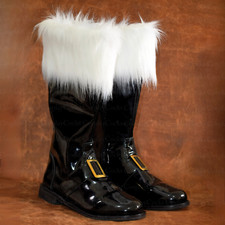 Custom-Made Santa Claus Boots For Adults  Kids - All Size Available