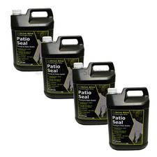 4X PATIOSEAL SEALER FOR PROTRCTING PATHS, PATIOS 5 LITRE 5L MATT OIL RESISTANT