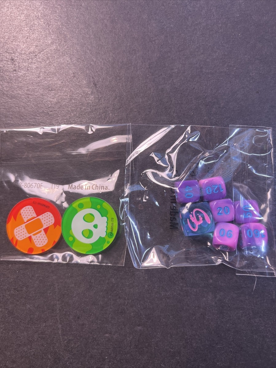 Pokemon Fusion Strike MEW TCG - Elite Trainer Box ETB Dice Sets