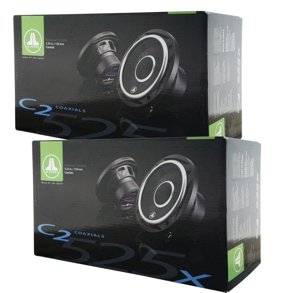 2 Пары Jl Audio C2-525x 5 14 2-полосных коаксиальных автомобильных динамиков
