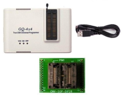 GQ PRG-118 GQ-4X4 Programmer + ADP-028 SOIC28-DIP28 adapter Support W25Q256