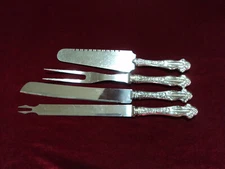 Sterling Silver Flatware 4 Pc Hostess Set Blackinton & Co DAISY