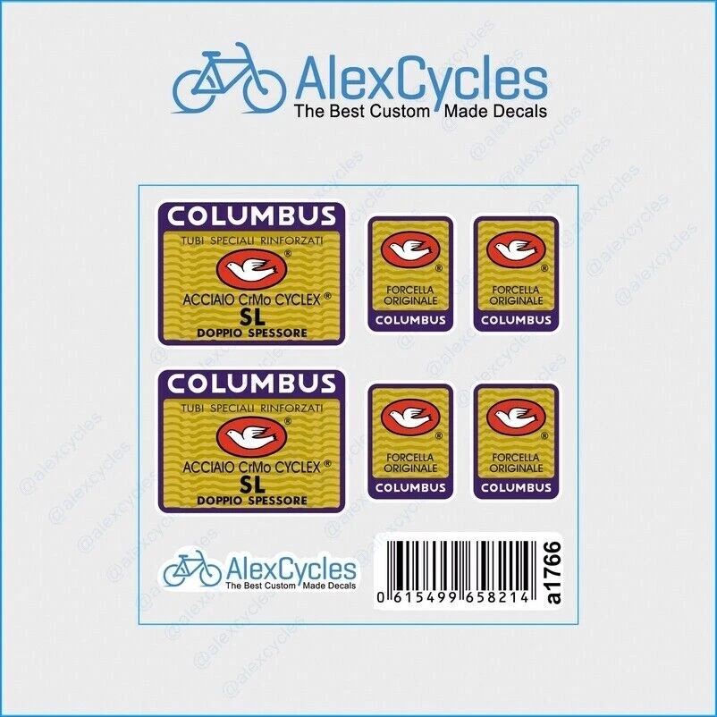 Decals Columbus THRON 🌟 NEUF - Équipements vélos