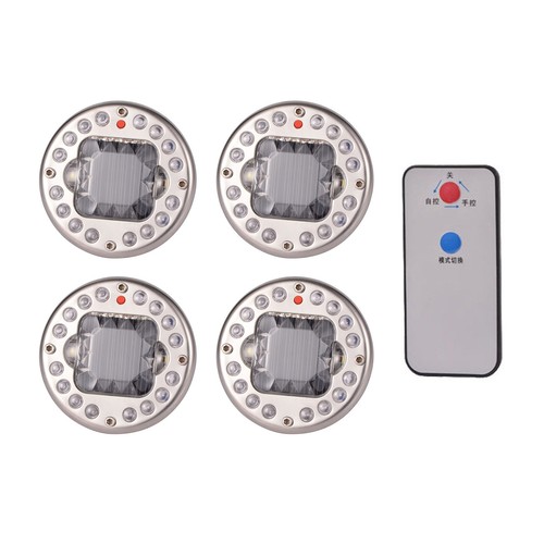 4X Solar Energy Auto Flash LED Car Wheel Hub Tire Tyre Valve Cap Light