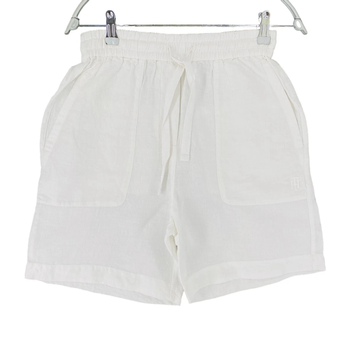 Pantaloncini Bermuda Da Donna In Misto Lino Leone Fancy Stripes