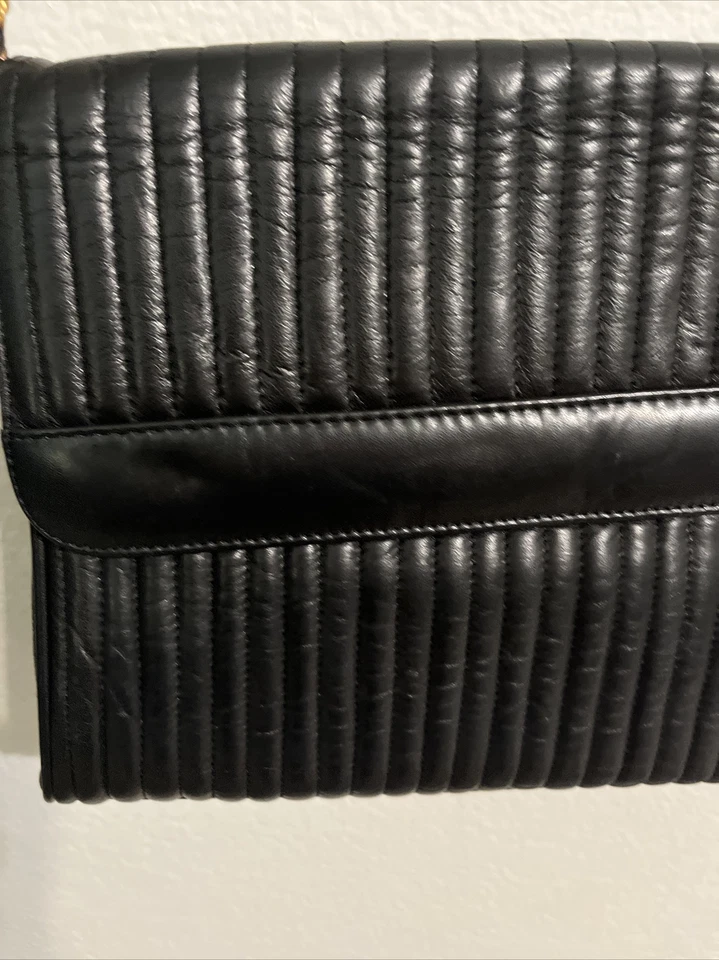 Cartera Bandolera Courtenay Negra Vintage Foto 4 de 4