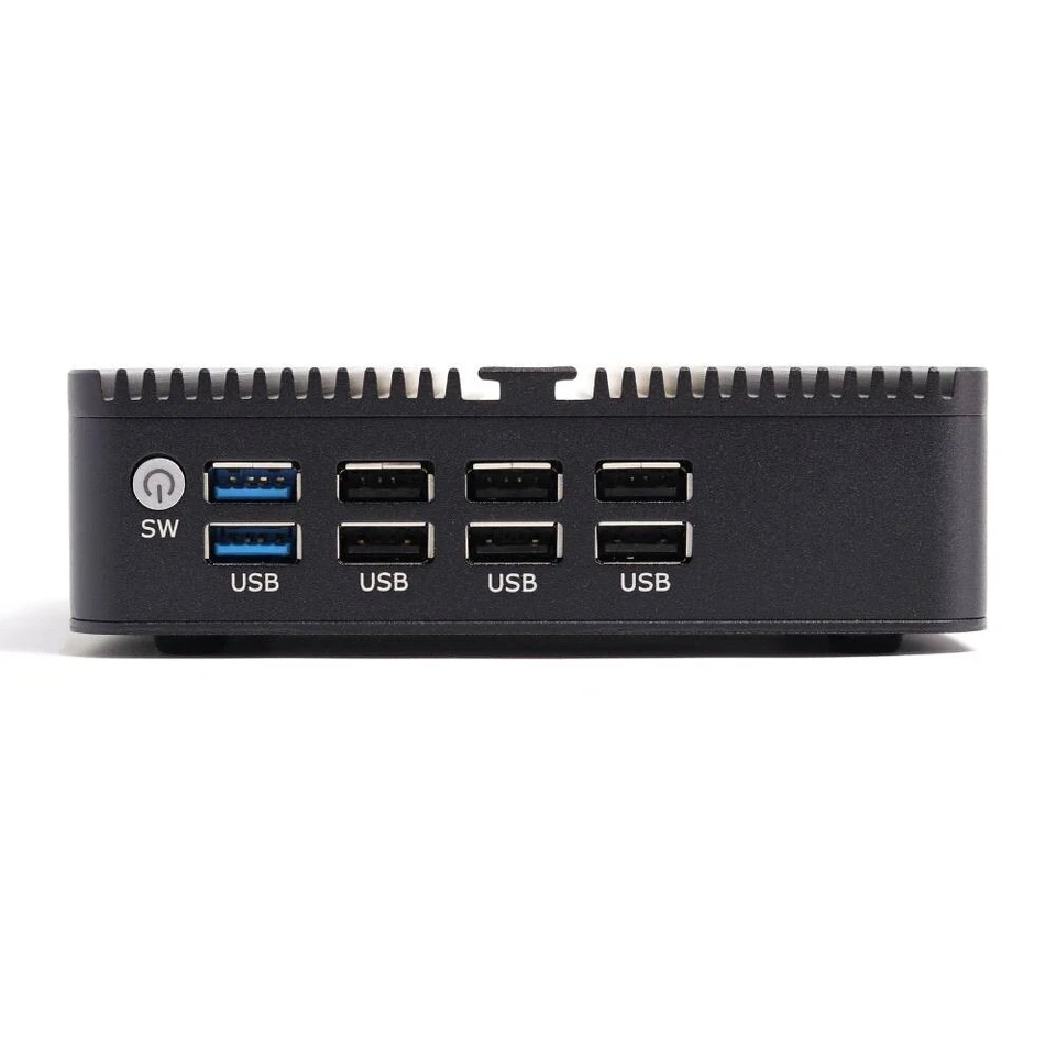 Mini pc Fanless 2 Lan 2 Com 3 Display 12th Gen Intel N100 8GB DDR4 256GB SSD - Image 2 of 4